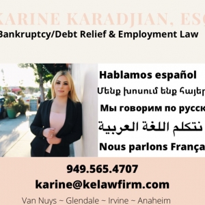 Photo of Karine Karadjian - San Fernando Chapter 7 bankruptcy Chapter 13 bankruptcy