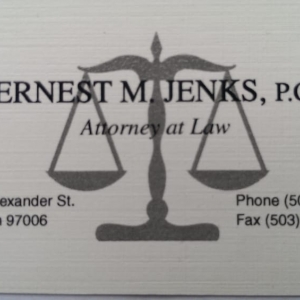 Photo of Ernest Jenks Attorney at Law