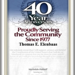 Photo of Elenbaas, Thomas E