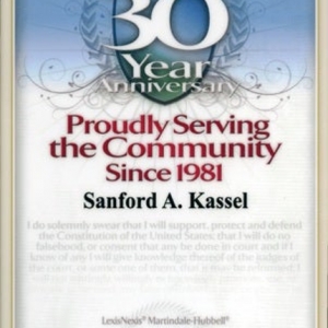 Photo of Sanford A. Kassel, A Professional Law Corporation