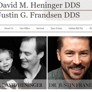 Photo of David M. Heninger, DDS & Justin G. Frandsen, DDS