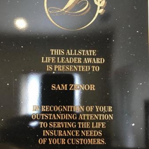 Photo of Sam Zenor: Allstate Insurance an Allstate agent for 34 years