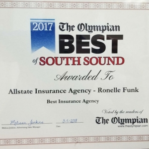 Photo of Ronelle Funk Insurance Yelm: Allstate Insurance At our Allstate Agency in Yelm, Washington