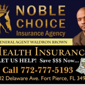 Photo of Noble Choice Insurance Agency helping our clients find the most affordable medical, dental