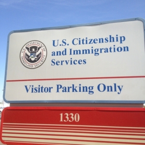Photo of U.S. Citizenship and Immigration Services a federal agency that provides information and services