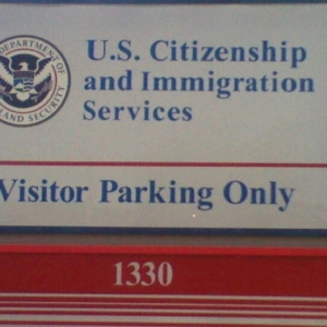 Photo of U.S. Citizenship and Immigration Services a federal agency that provides information and services