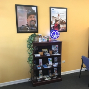Photo of Tim Todd: Allstate Insurance selling products and servicing clients in 1980s