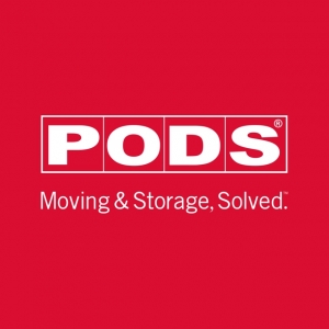 Photo of PODS one of our secure PODS storage centers with a secure storage option