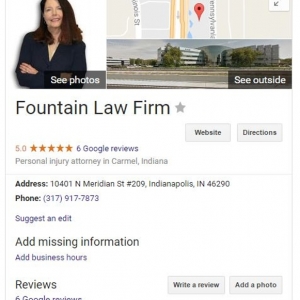 Photo of Fountain Injury Law experience with the insurance industry and legal system