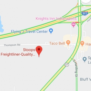 Photo of Stoops Freightliner one of the largest trailer parts inventory in the Midwest