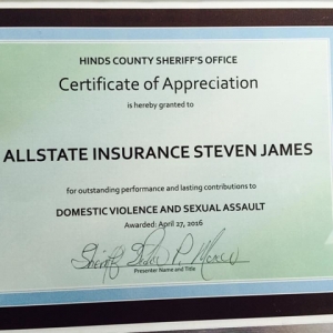 Photo of James, Steven, AGT  in over 60 community service events