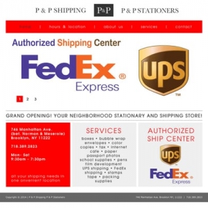 Photo of P & P Shipping & Stationers