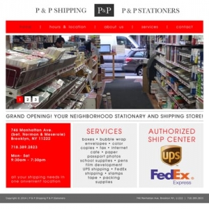Photo of P & P Shipping & Stationers