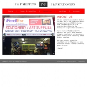 Photo of P & P Shipping & Stationers