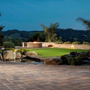 Photo of Black Diamond Paver Stones & Landscape