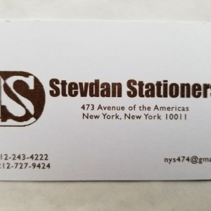 New York Stevdan Stationers
