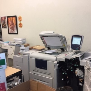 Photo of Red Tie Printing