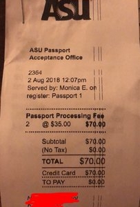 Photo of U.S. Passport Acceptance Office