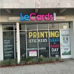 Photo of LeCards Printing
