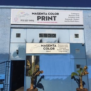 Photo of Magenta Color Print