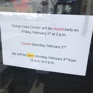 Photo of Cheap Copy Center