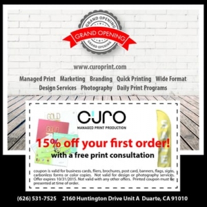 Photo of Curo Managed Print Production