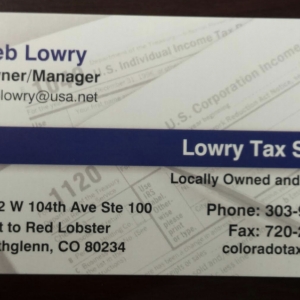 Photo of Lowry Tax Service