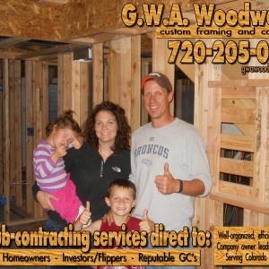 Photo of GWA Woodworks custom framing and carpentry