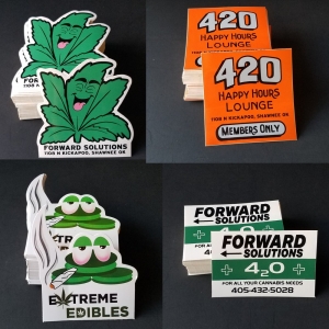 Central City Red Rocks Stickers