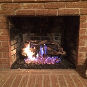 Photo of Elegant Fireside and Patio