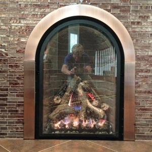 Photo of Elegant Fireside and Patio