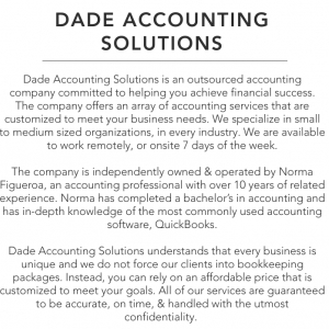 Photo of Dade Accounting Solutions