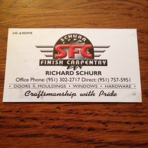 Photo of Schurr Finish Carpentry, Inc.