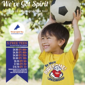 Photo of We Got Spirit Tees an Advertising Matters Company