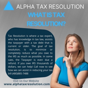 Photo of Alpha Tax Resolution