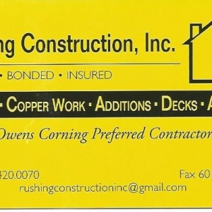 Photo of Rushing Construction
