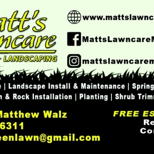Photo of Matt's Lawncare