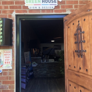 Photo of Green House Sign & Design