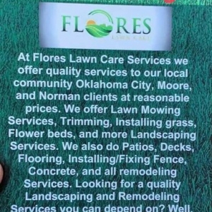Photo of Flores Landscaping and Remodeling