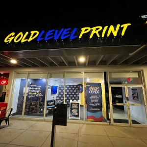 Photo of Gold Level Print