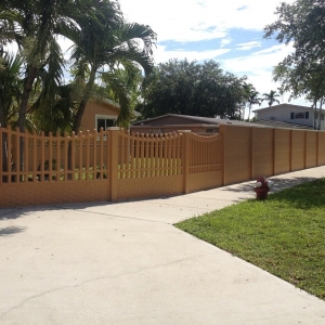 Photo of Artistic Fence