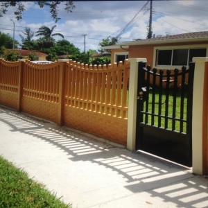 Photo of Artistic Fence
