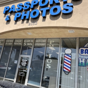 Photo of a official passport photo