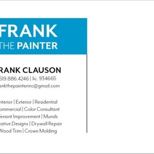 Photo of Frank The Painter