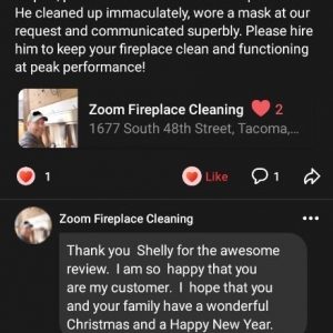 Photo of Zoom Fireplace Cleaning