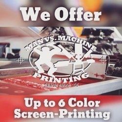 Photo of Man vs Machine Printing