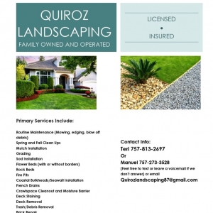 Chesapeake Quiroz Landscaping