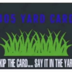 Photo of 405 Yard Card