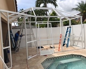 Photo of EBG Screen Enclosure & Aluminum Roof