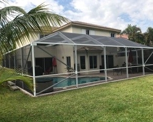 Photo of EBG Screen Enclosure & Aluminum Roof